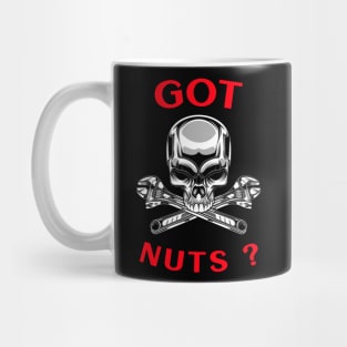 Skull Wrenches Mechanic Got Nuts? WR Mug